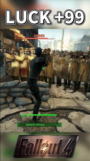 【Fallout4】Luck +99 #fallout4 #フォールアウト4 #mod