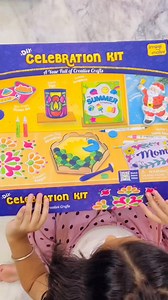 Tired of the same old festivals? Introducing Imagimake DIY Celebration Kit! Hands-on crafts for Diwali, Christmas, Holi & more Markers, paints, clay & quilling - mess-free fun guaranteed! Get creative and make every festival unforgettable! Click now to know more! | Imagimake
