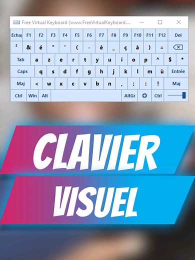 Activer le Clavier Visuel sur Windows en 5 Étapes