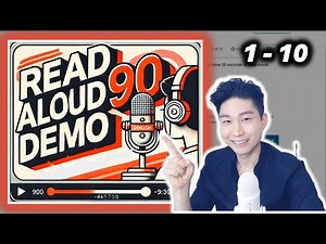 PTE Speaking / Read Aloud / Native Speaker Level Performance 1-10 / JimmySSem