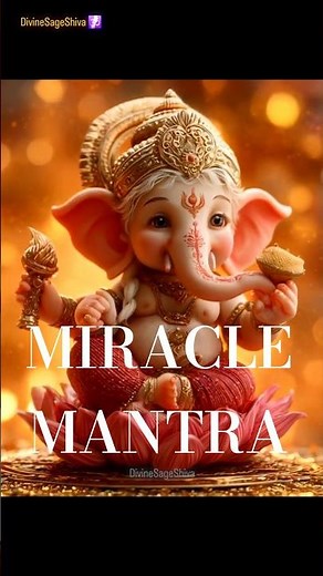 Om Shri Ganeshay Namah 🔱 Powerful Ganpati Mantra for Prosperity & Protection
