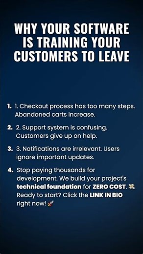 Why Your Software Is Training Your Customers to Leave #ad (Verify Info)