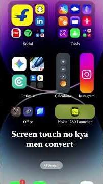 screen touch Nokia convert #Nokia ##funny