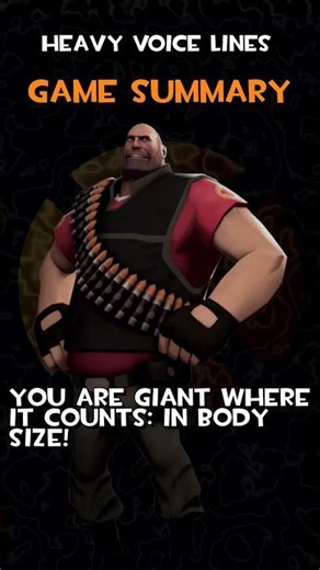 Heavy - Game Summary [TF2 Voice Lines]