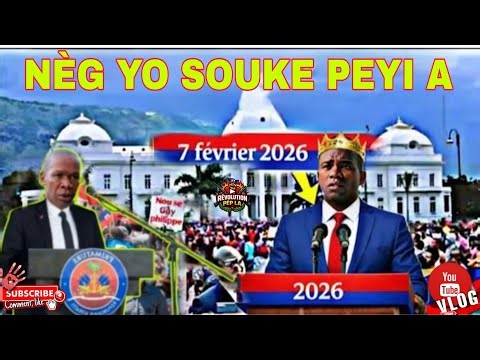 21FEV🙆‍♂️CARICOM REMÈT GUYPHILIPE POUVWA MISKADEN 1MINIS 9VÒLÈ CPT YO PÈDI BATAY KÈ PÈP LA KONTAN👏👏