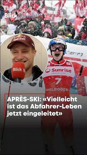 APRÈS-SKI: "Perhaps the downhill skiing life has now begun"
