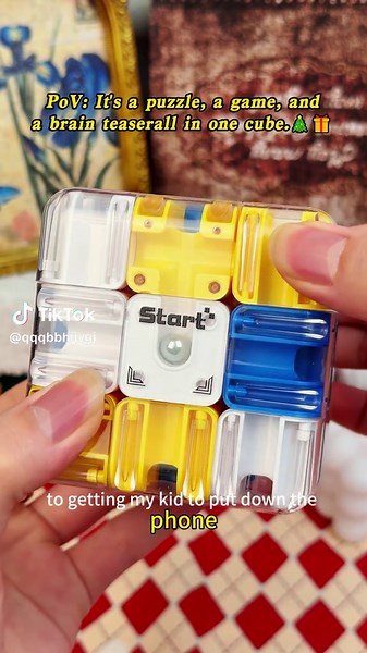 Engaging Magnetic Bead Cube Toy for Kids