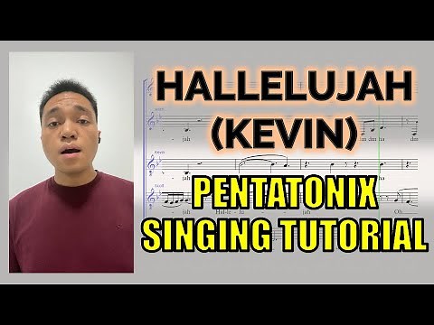 Hallelujah (KEVIN) - Pentatonix Singing Tutorial w/ Sheet Music #PTXRay