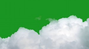 Clouds, Fog, Green Screen. Free Stock Video