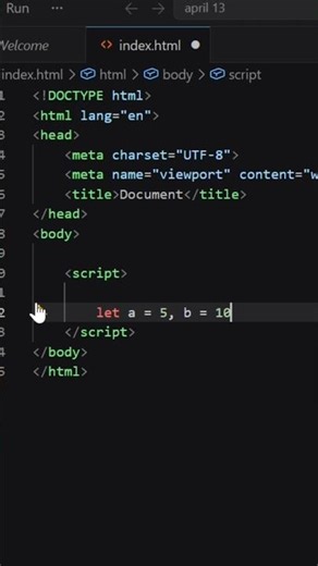 Stop Using Temp Variable ❌ Do THIS Instead 😳 #javascript