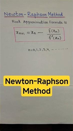 newton raphson method 🥳🤯🔥 #shorts #short #maths #math #casio #mathematics #numericalmethods #mrbeast
