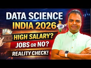 Data Science Career in India 2026🔥Salary, Jobs, Skills, Scope, Courses Reality Check
