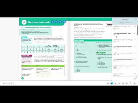 Oxford International Maths | Kerboodle Adaptive Learning - Navigation