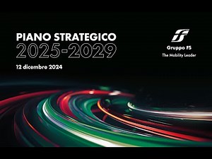 L'AD Stefano Antonio Donnarumma presenta il Piano Strategico del Gruppo FS 2025-2029