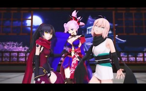 【Fate MMD/FGO MMD】 日本史实三人组的虎視眈々