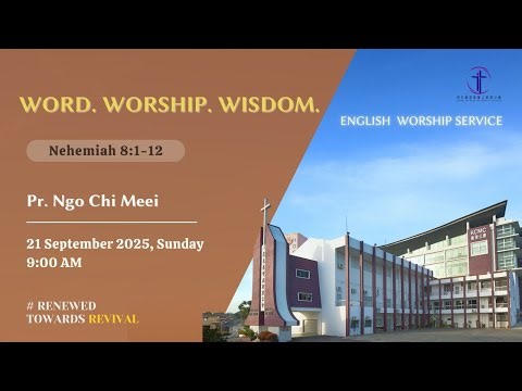21 Sep 2025 | KCMC EWS Sunday Service | 9:00AM