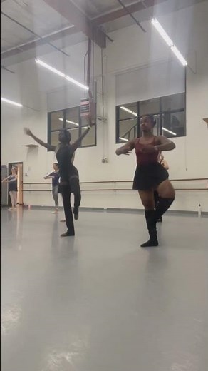 Beginner ballet class