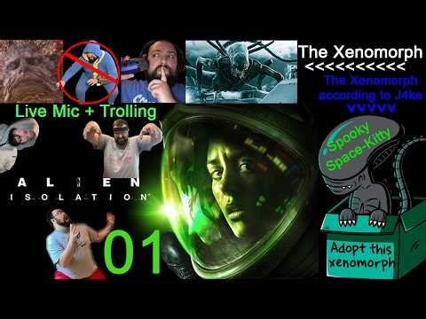 Terrifying Tuesdays: Alien Isolation- Live Mic + Viewer Trolling Episode 01