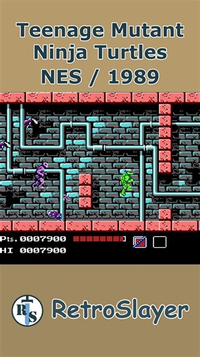Teenage Mutant Ninja Turtles Gameplay NES