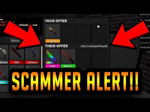 EXPOSING SCAMMERS IN ROBLOX MURDER MYSTERY 2!! *PART 5* [SOCIAL EXPERIMENT]