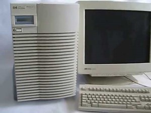 Booting HP9000 J280 Workstation