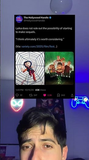 Coraline prequel or Paranorman 2?? 🤔| #movie #foru #animation
