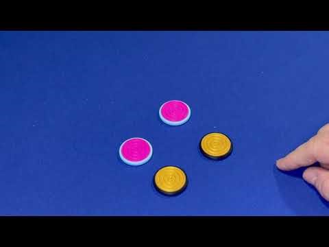 Dual-Side Coin Slider & Spinner Fidget Toy