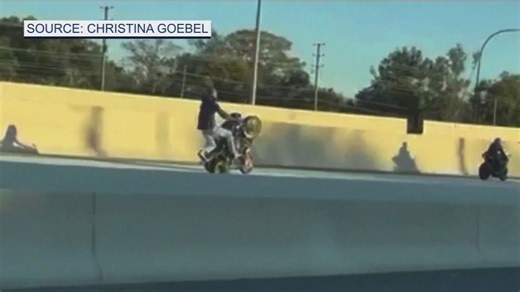 Bikers performing stunts on I-4 could face serious consequences