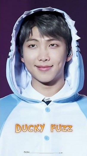 Fuzzy duck ducky fuzz Namjoon version