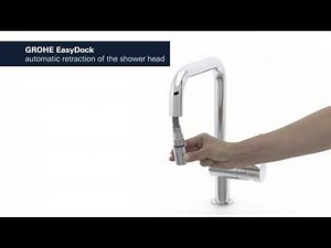 GROHE | Minta Kitchen Faucet with High Spout and EasyDock System | Product Video