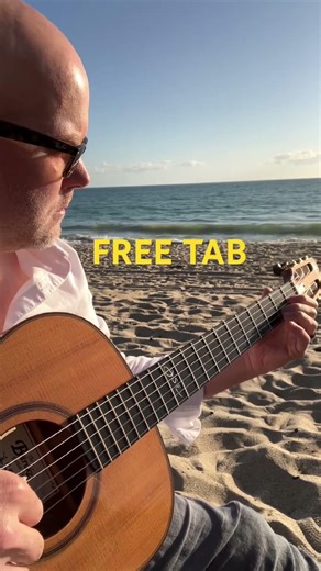 FREE TAB | Original Fingerstyle Guitar - Fingerprints | Beach Sessions