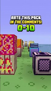 Rating EVERY Texture Pack in MINECRAFT Beta #minecraft #minecraftshorts #minecraftmemes