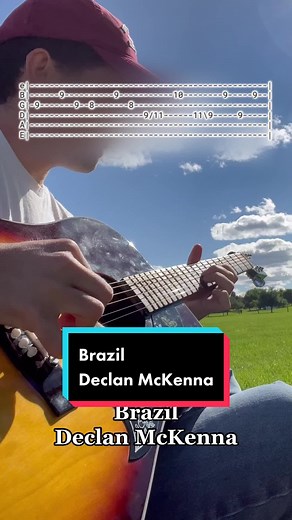 Brazil by Declan McKenna Guitar Tabs and Chords Tutorial