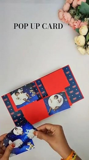 How to Make a DIY Pop-Up Card | Easy Tutorial #DIYPopUpCard #popupcard#youtubeshorts#shortsfeed