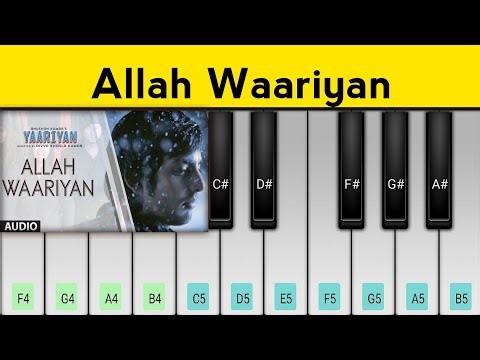 Allah Waariyan Piano Tutorial | Yaariyan