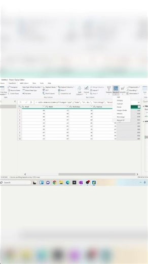 How to Calculate percentage in Power BI #powerbi #account #excel #exceltips #percentage #dax
