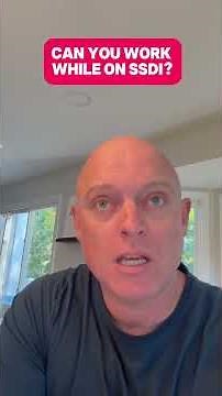 Can you work while on SSDI?