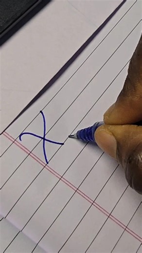 Howto write cursive capital and small X#learncursivewriting#trending#shorts#ytviralshorts#shortsfeed