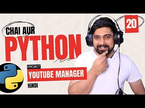 Python Project - Youtube manager app