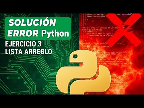 SOLUCIÓN ERROR: Python Ejercicio 3 (Listas, Arreglos y Acumuladores) ✅
