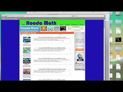 How to Embed a Flash game into a HTML page