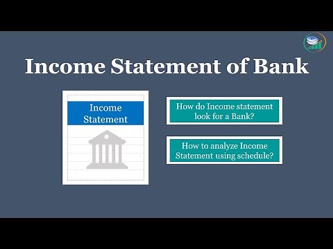 Income Statement of Bank