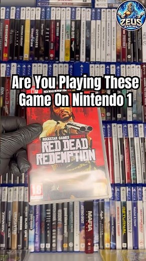 Red Dead Redemption Game Unboxing & Gameplay #videogames #shorts #gaming #reddeadredemption #switch2