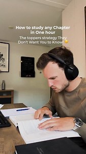They won’t teach you this in class, but here’s how to study any chapter in just 1 hour 🔥 This method helps you study efficiently and actually understand what you’re learning, perfect for last-minute sessions (but if you follow me you should never be in this situation tho, so if you see this it probably means you don’t follow me yet). 1️⃣ Use ChatGPT to break it down Prompt: “Act like a top student and study coach. Break down [chapter name] into key concepts, relatable examples, short summaries,