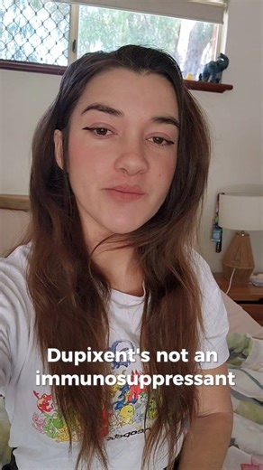 Hayley on Instagram: "dupixent_dupilumab please explain to me how I wrong and you are not deliberately misleading people? Dupixent (chemical: dupilumab) primary mechanism of action is to suppress interleukins IL-4 and IL-13… pro-inflammatory parts of the immune system. A "biologic" simply refers to *how* a drug is made. People have a right to make well informed choices when it comes to their skin. TSW and eczema are hard enough as it is without medical companies deliberately misleading people fo