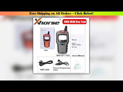 V1.9.6 Xhorse VVDI MINI Key Tool Remote Programmer Free With Renew Cable Global Version Wholesale