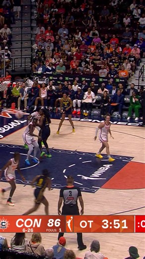 Kelsey Mitchell 🔥🔥🔥 She's up to 33 points on this triple to beat the shot clock. | Indiana Fever