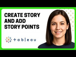 How to Create a Story and Add Story Points in Tableau