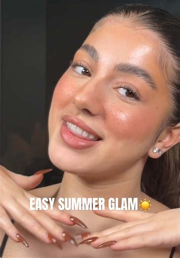 No Foundation Summer Glam with SPF Protection