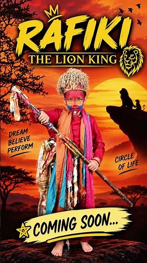 ⭐ THE LION KING 🦁 I AM RAFIKI!